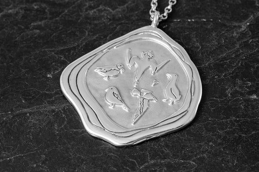 FIBO Fair Isle Bird Observatory Pendant