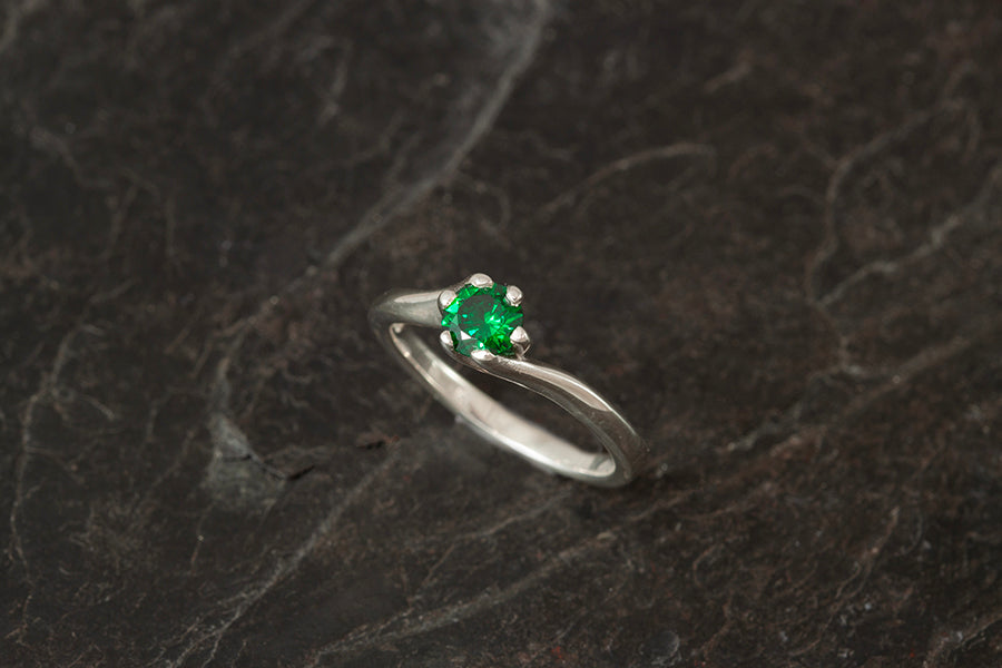 Silver Birthstone Ring
