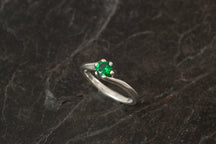 Load image into Gallery viewer, Silver Birthstone Ring
