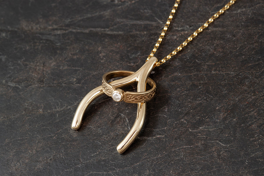 Wishbone ring keeper