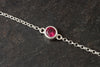 Silver Birthstone Bracelet
