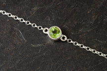 Load image into Gallery viewer, Silver Birthstone Bracelet
