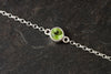 Silver Birthstone Bracelet