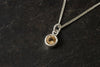 Silver Birthstone Pendant