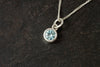 Silver Birthstone Pendant