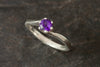 Silver Birthstone Ring