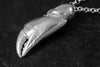 Silver Shetland Crab Claw Pendant