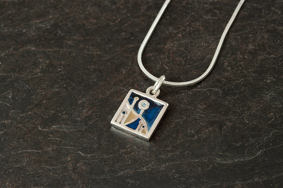 Avril Thompson-Smith - Shetland By Night Small Earrings