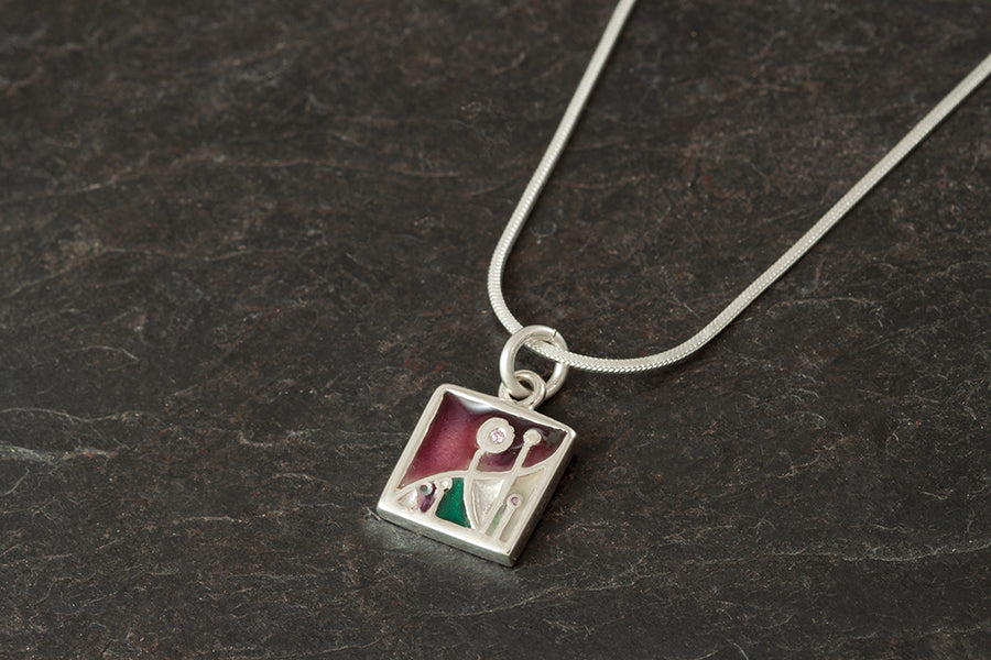 Avril Thompson-Smith - Shetland By Night Small Earrings
