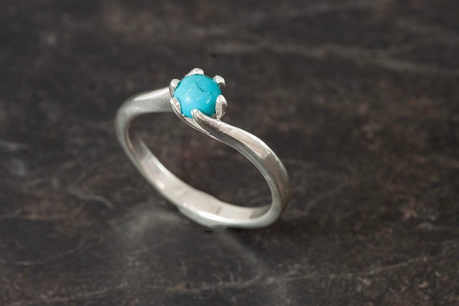 Silver Birthstone Ring