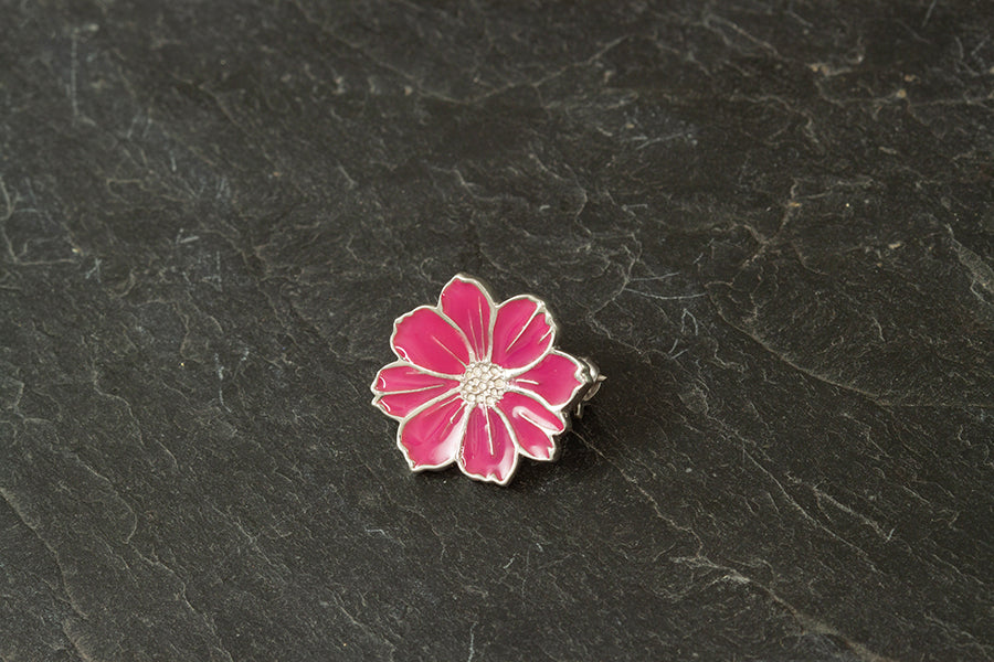 Cosmos Brooch - October Birthflower