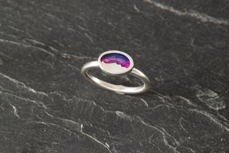 Foula oval stacking ring set of 3