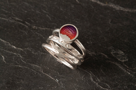 Foula Round stacking ring set of 3