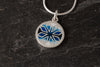 Fara small round pendant