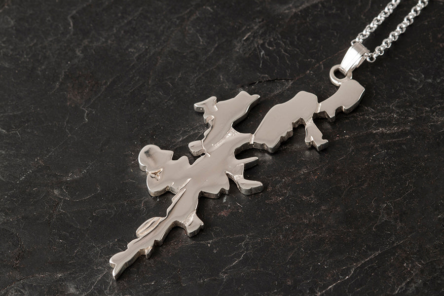 Shetland Map Large Pendant