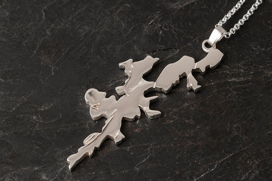 Shetland Map Large Pendant