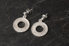 Celtic Circle Half Knotwork Earrings