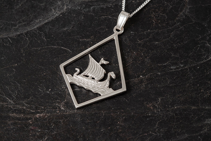 Viking Ship Pendant