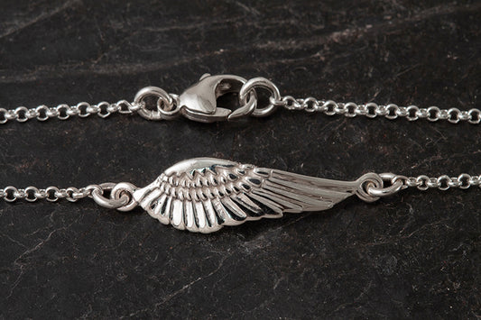 Freija feather bracelet