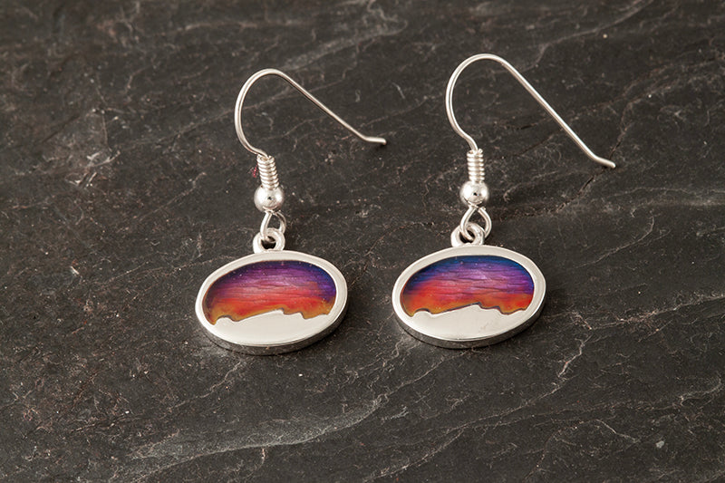 Foula oval earrings
