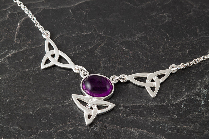 Celtic Amethyst Pendant
