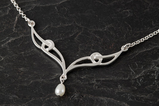 Celtic Pearl Pendant