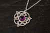 Celtic Amethyst Pendant