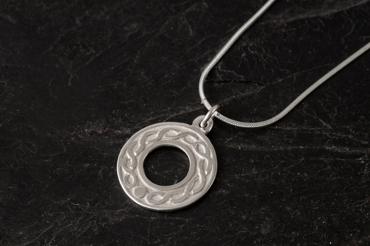 Celtic Circle Full Knot-work Pendant