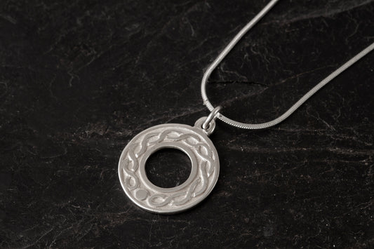 Celtic Circle Full Knot-work Pendant