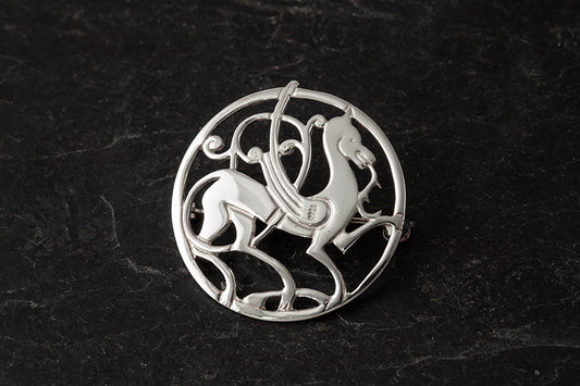 Quendale Beast Medium Brooch | In Stock