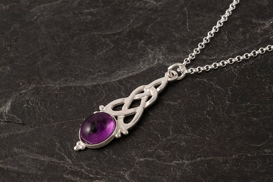 Celtic Amethyst Pendant