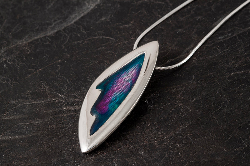 Mirrie Dancers Oval Pendant