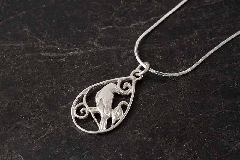 Freija Raven Small Pendant