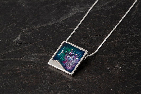 Mirrie Dancers Square Pendant