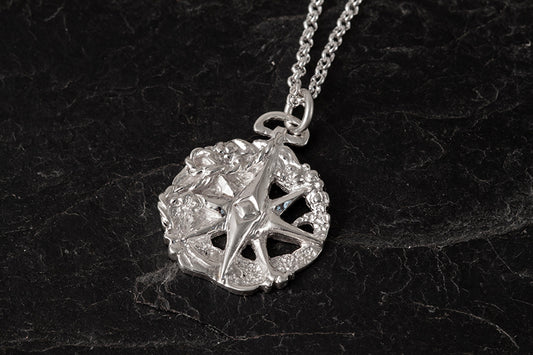 60ºNorth Compass Small Pendant