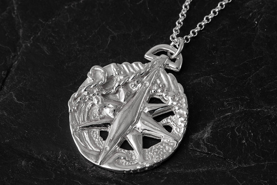 60ºNorth Compass Pendant