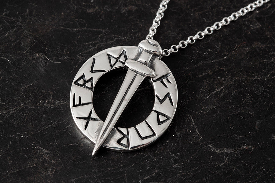 Viking Runes Pendant