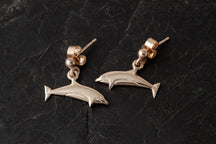 Load image into Gallery viewer, Dolphin Earrings
