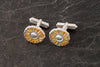 Sól - Sunflower Enamelled Cufflinks