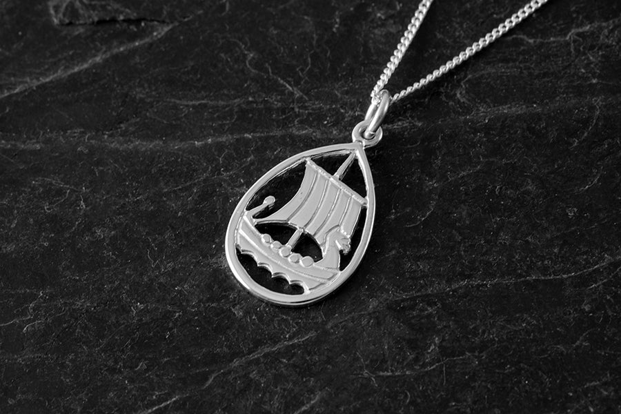 Viking Ship Pendant