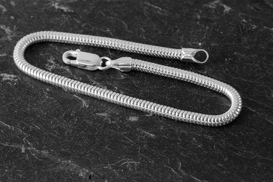 Snake charm bracelet