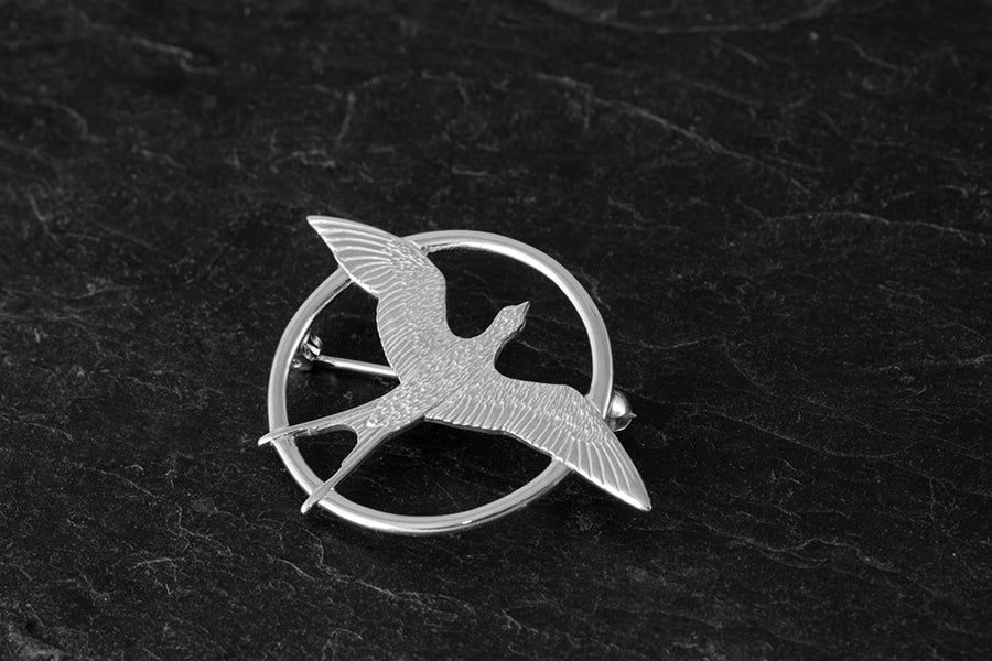 Arctic Tern Brooch