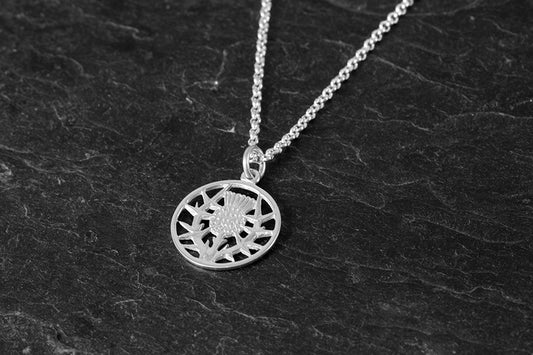 Scottish Thistle Pendant