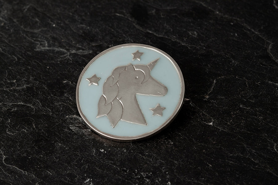 Unicorn Large brooch