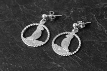 Load image into Gallery viewer, Tammie Norrie - Puffin Twist Earrings
