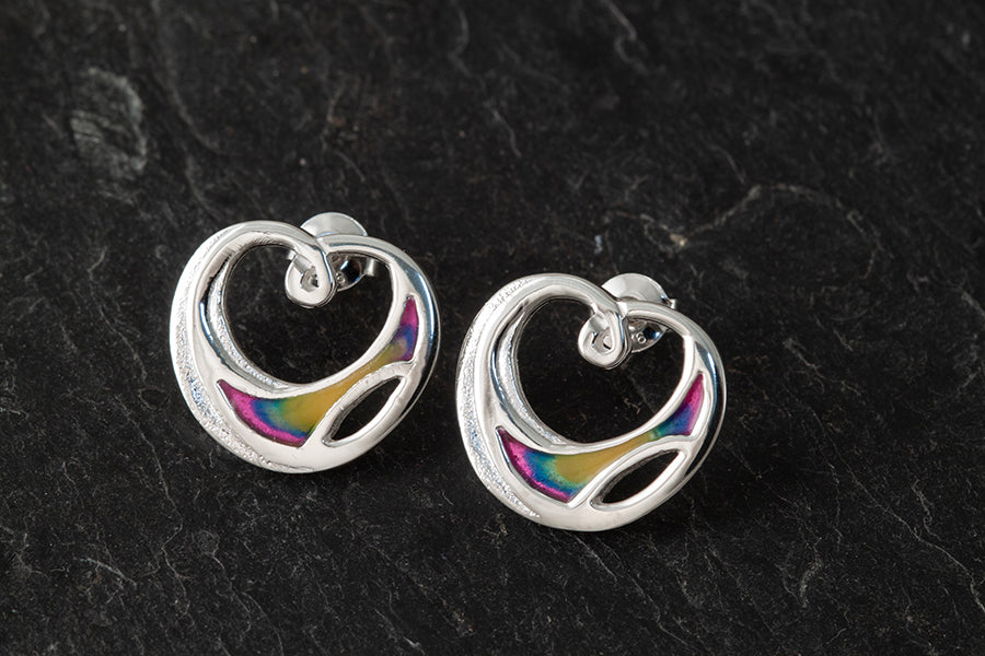 St Ninians stud earrings