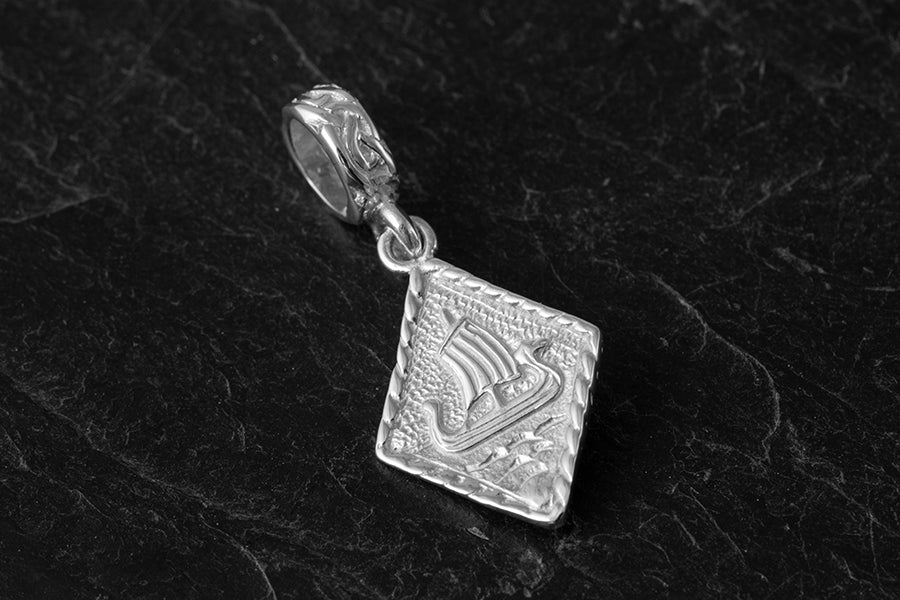 Viking Ship Charm