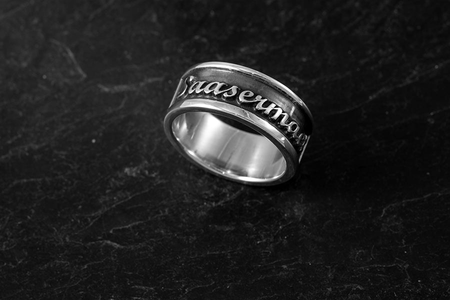 Shetland Dialect Silver Ring - Customisable