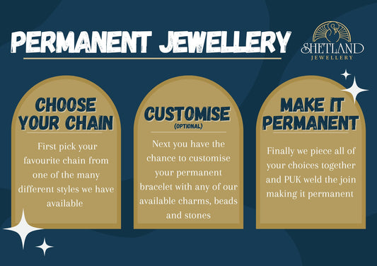 Permanent Bracelets with Charms