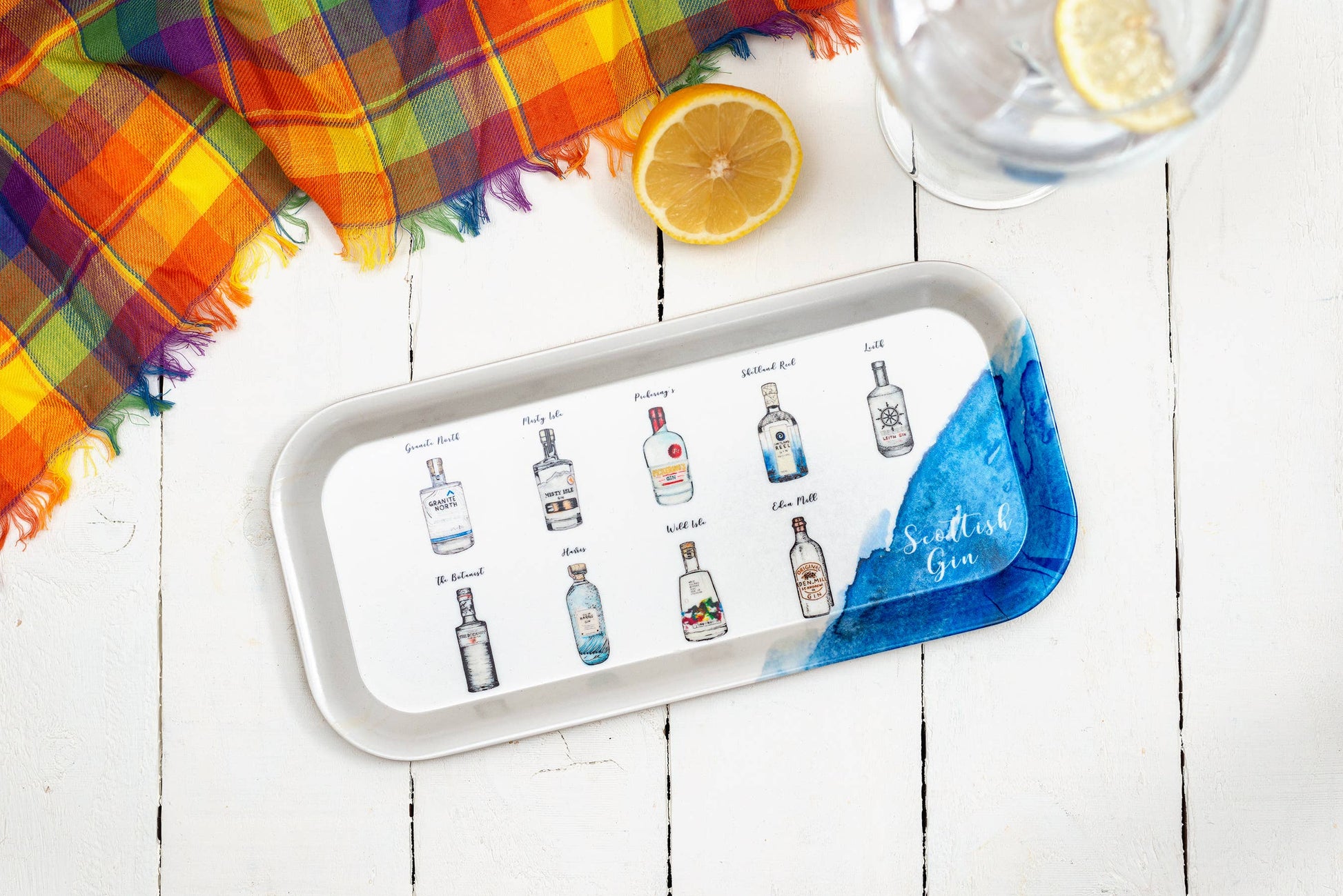 Sarah Leask Scottish Gin Snack Tray